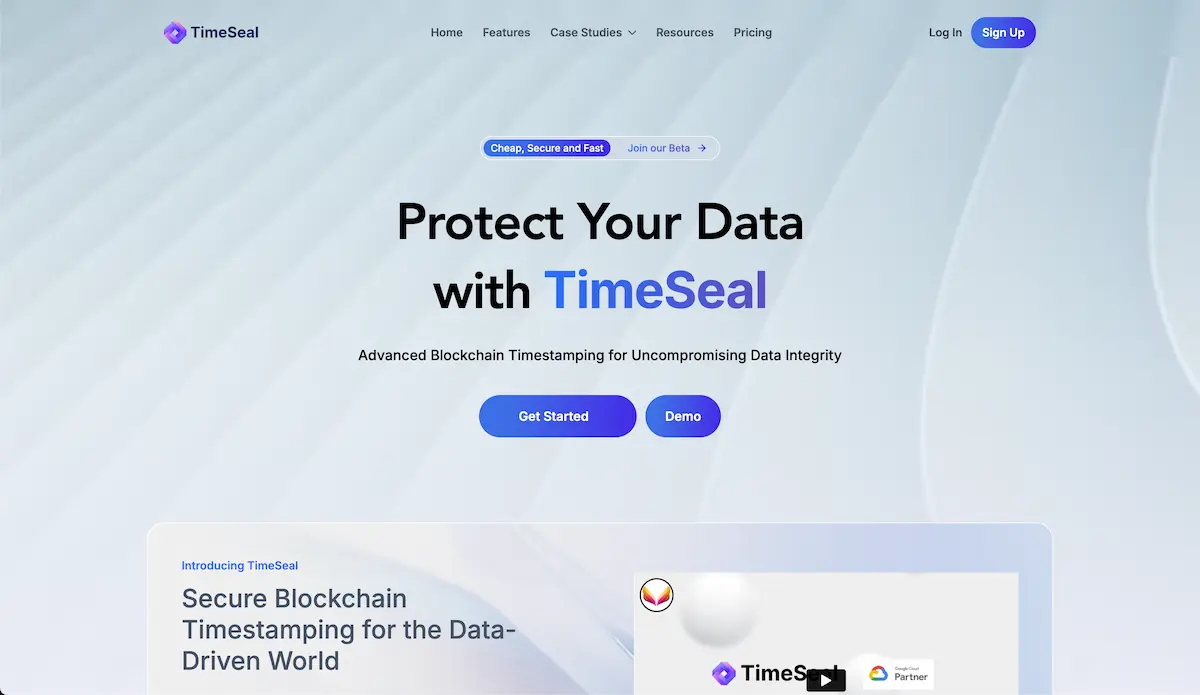 Timeseal — screenshot